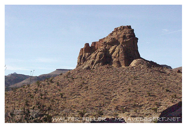 Butte in Chemehuevi territory in Wild Horse Valley