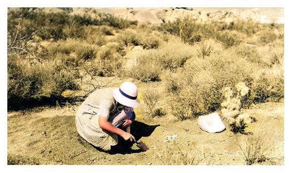 Photo of Elizabeth Campbell, Mojave Desert archeologist