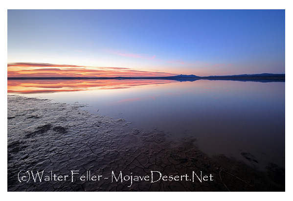 Harper playa with an emphemeral lake